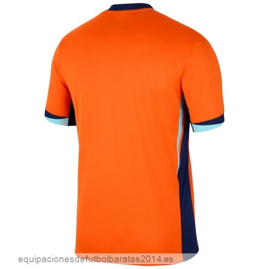 Nuevo Tailandia 1ª Camiseta Holanda 2024 Naranja Baratas